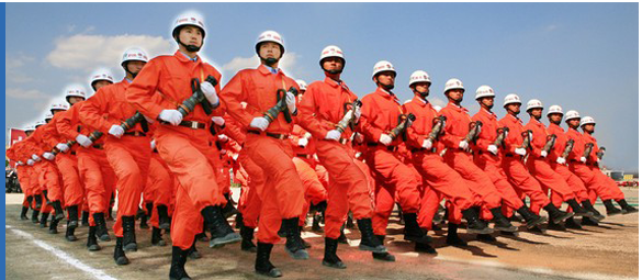 室內煙火特性訓練 山東消防器材